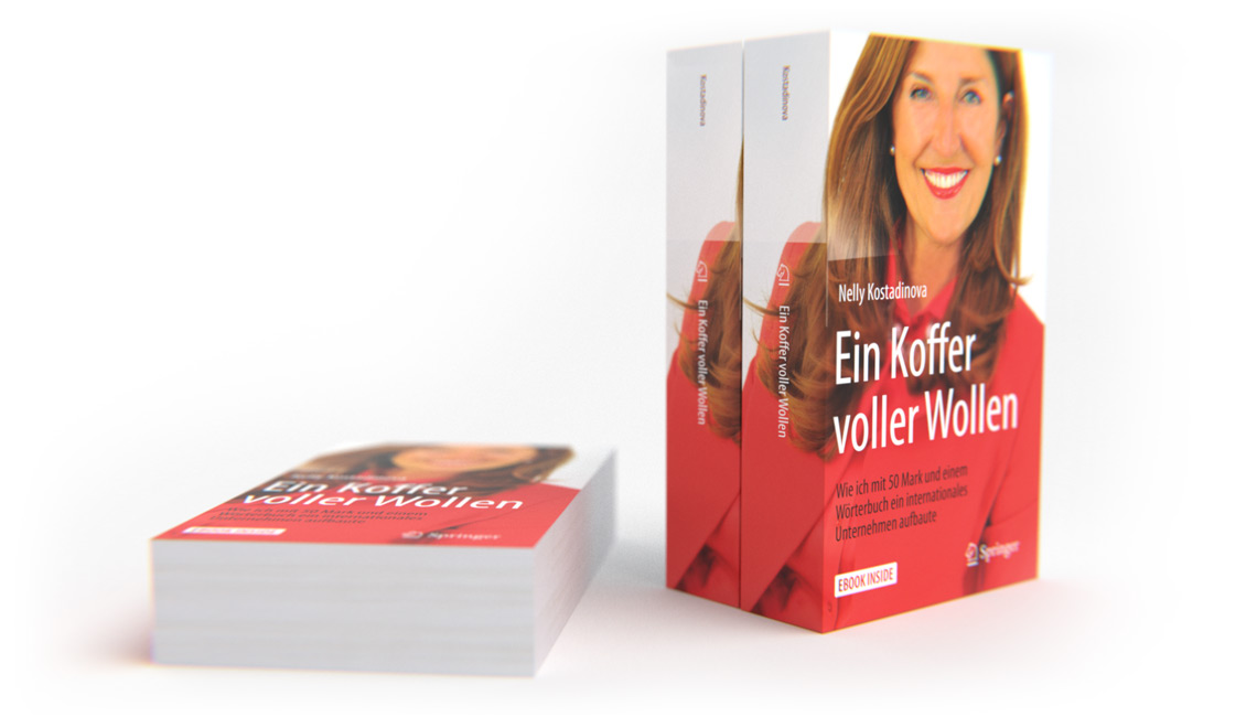 Das Buch »Ein Koffer voller Wollen« von Nelly Kostadinova Das Buch »Ein Koffer voller Wollen« von Nelly Kostadinova